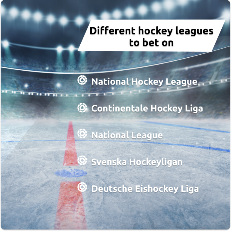 different hockey leagues