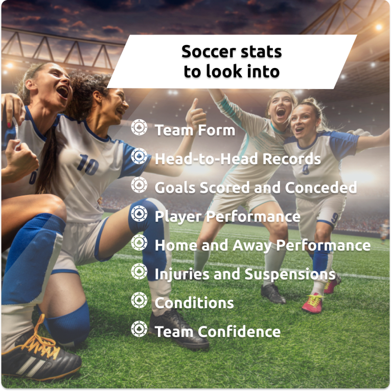 Soccer stats to look into